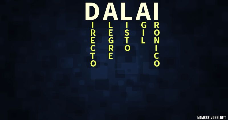 Acróstico dalai