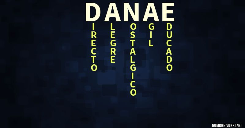 Acróstico danae