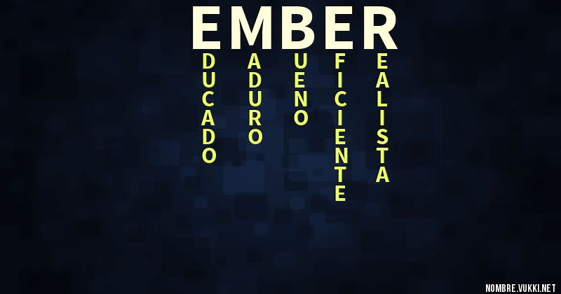 Acróstico ember