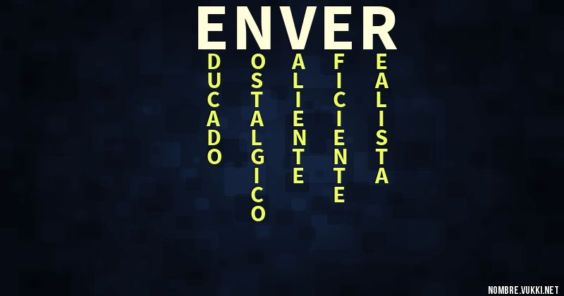 Acróstico enver