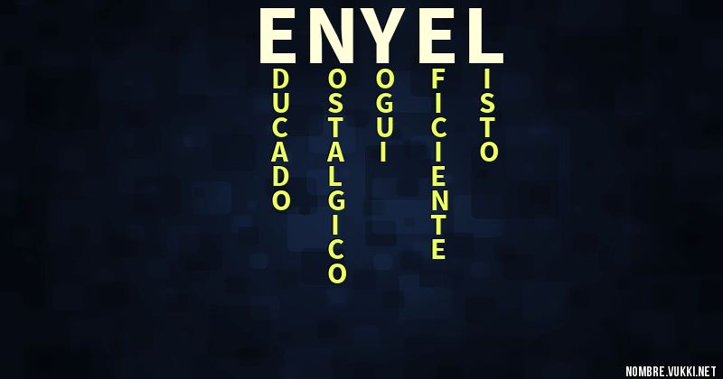 Acróstico enyel