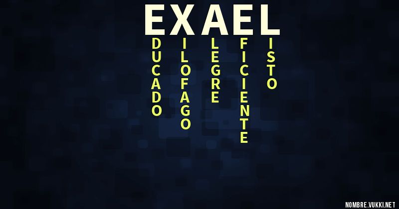 Acróstico exael