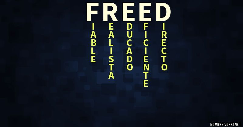 Acróstico freed