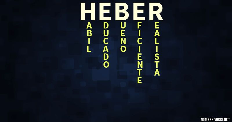 Acróstico heber