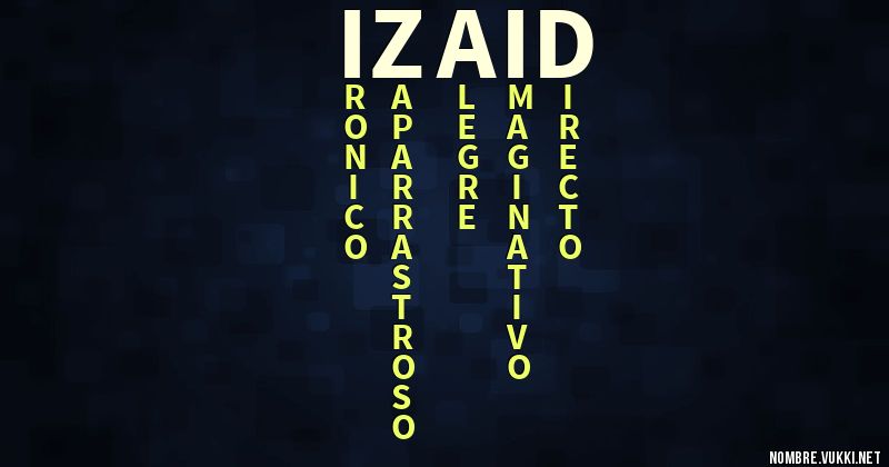 Acróstico izaid