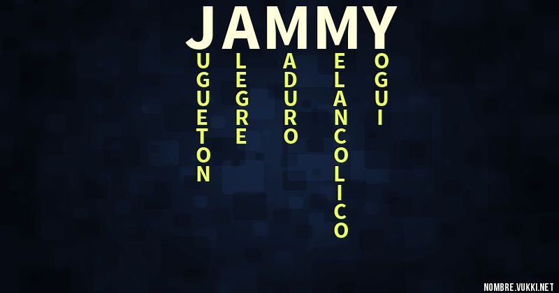 Acróstico jammy