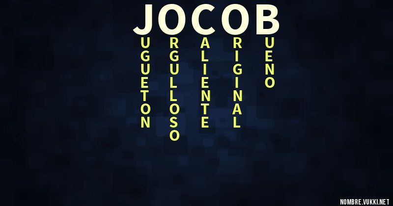 Acróstico jocob