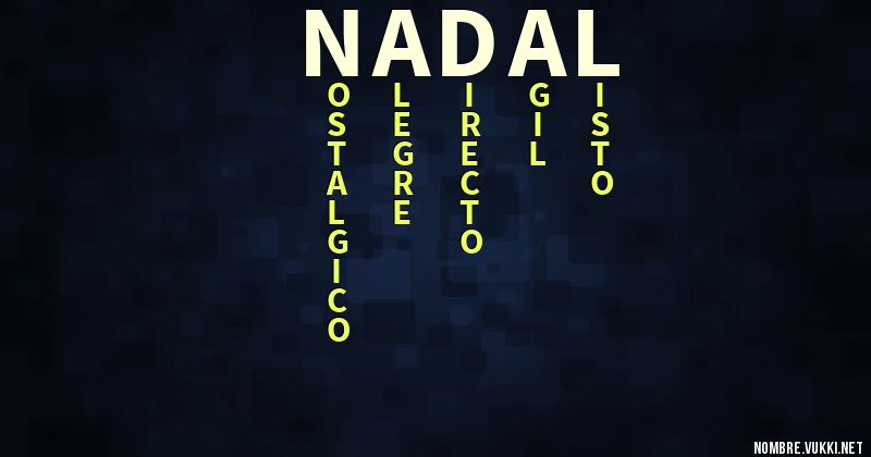 Acróstico nadal