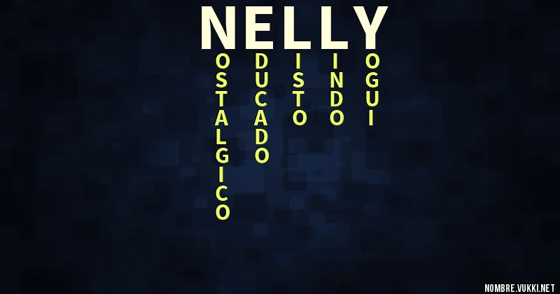 Acróstico nelly