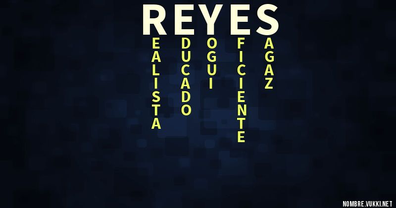 Acróstico reyes