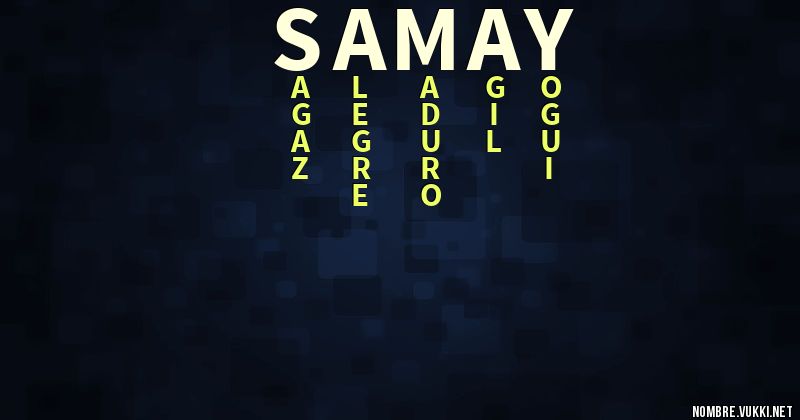 Acróstico samay