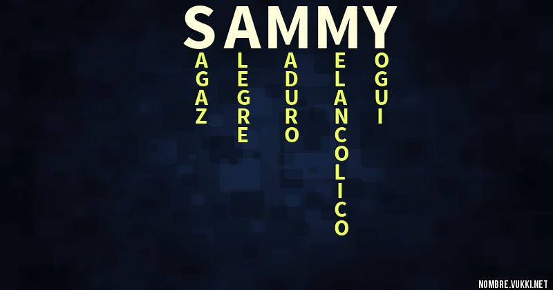 Acróstico sammy