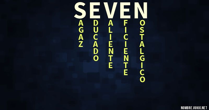 Acróstico seven