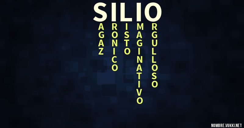 Acróstico silio