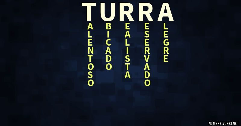 Acróstico turra