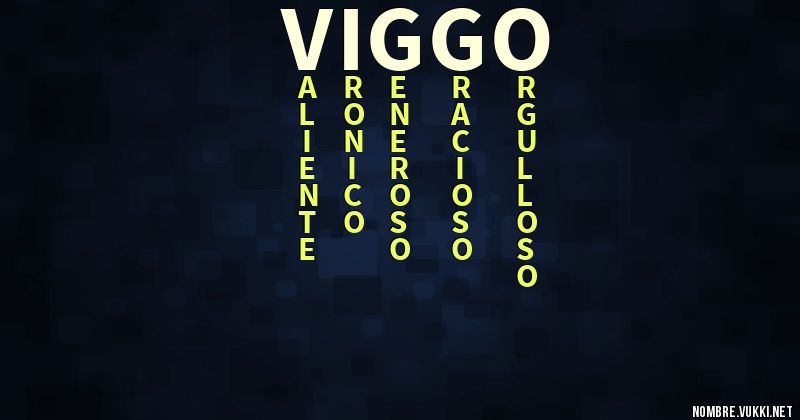 Acróstico viggo