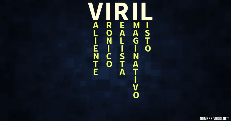 Acróstico viril