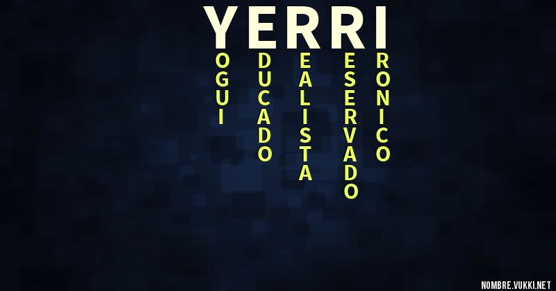 Acróstico yerri