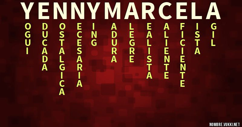 Acróstico yenny marcela