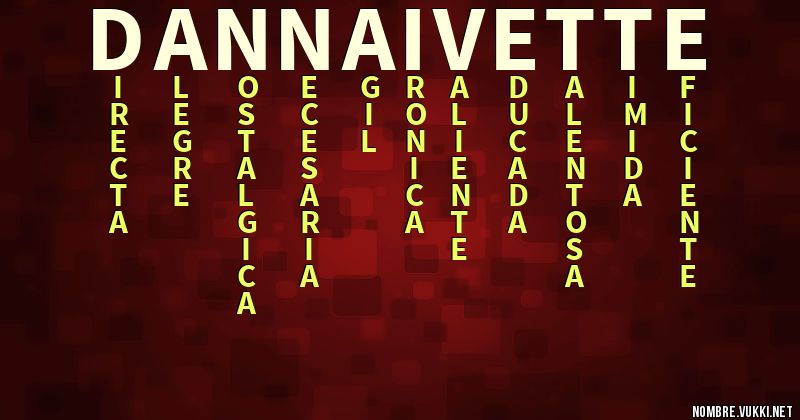 Acróstico danna ivette