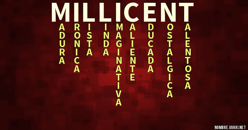 Acróstico millicent