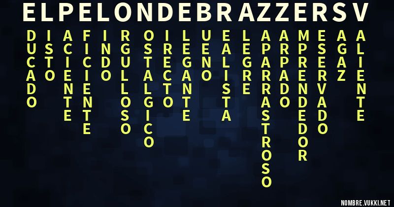 Acróstico el pelon de brazzers :v