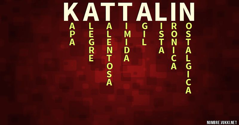 Acróstico kattalin