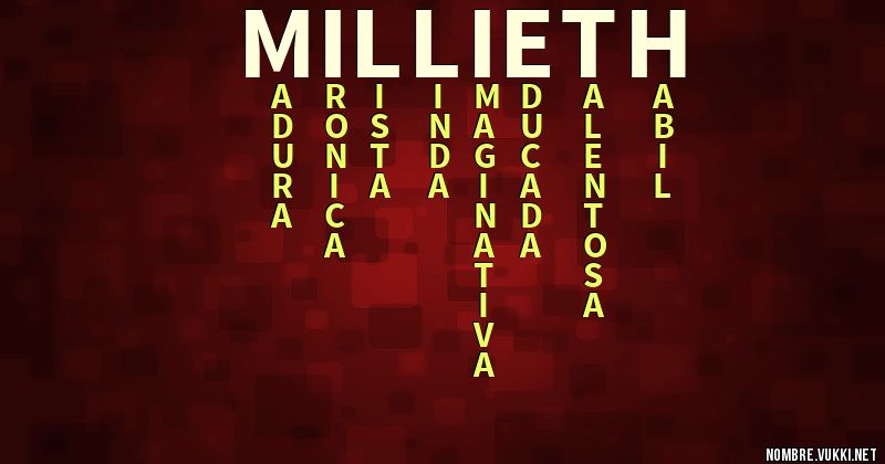 Acróstico millieth