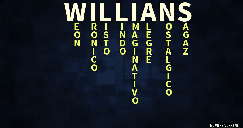 Acróstico willians