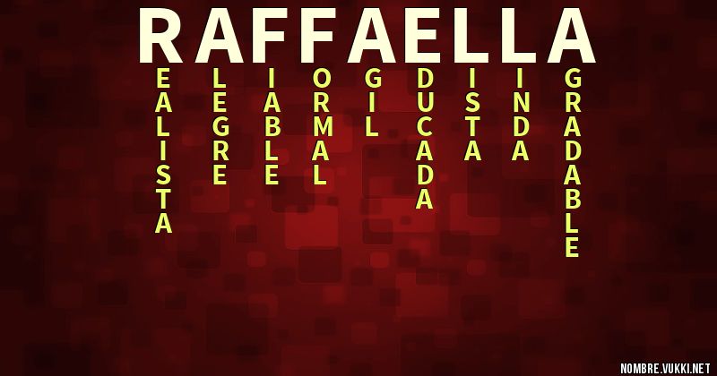 Acróstico raffaella