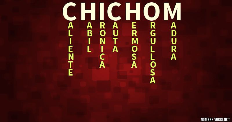 Acróstico chichom