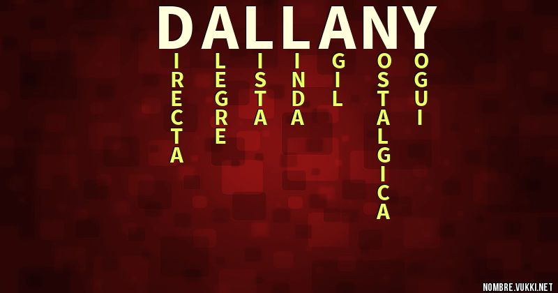 Acróstico dallany