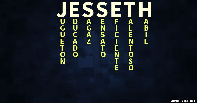 Acróstico jesseth
