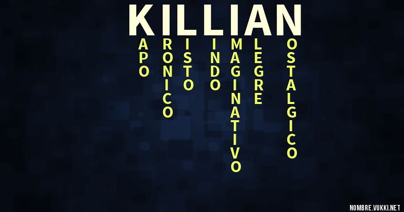 Acróstico killian