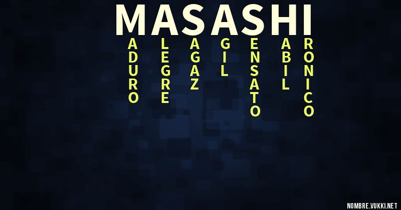 Acróstico masashi