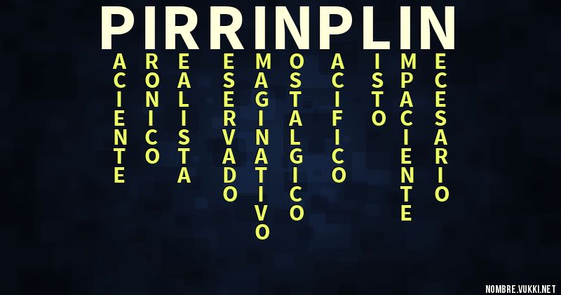 Acróstico pirrinplin