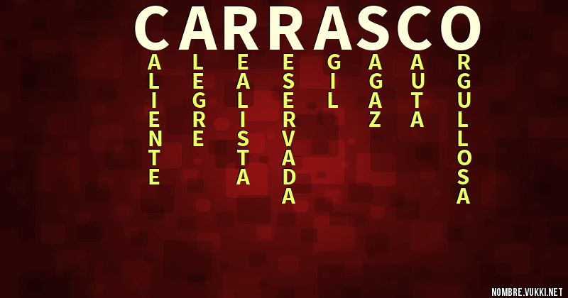 Qué significa carrasco