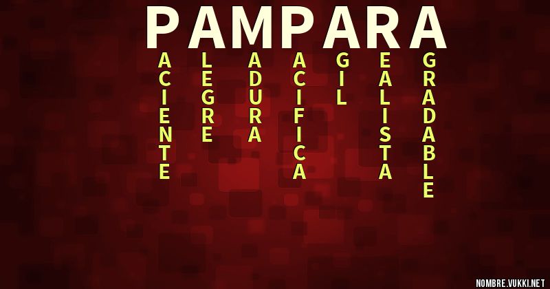 Acróstico pampara