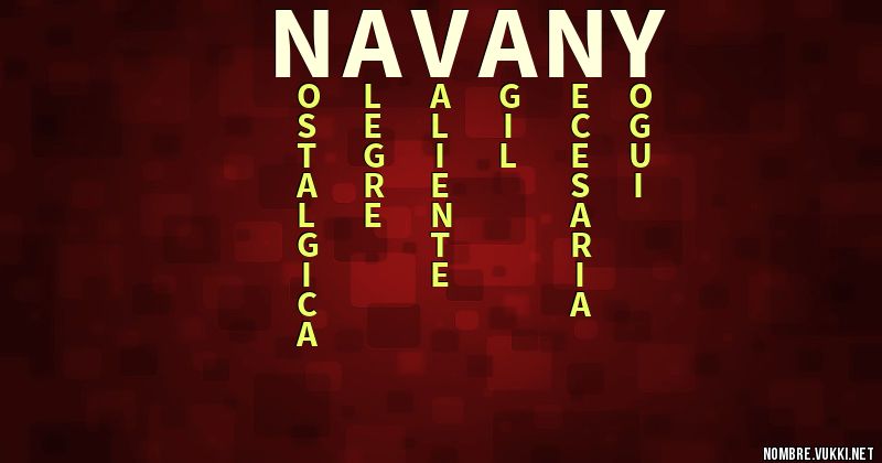 Acróstico navany