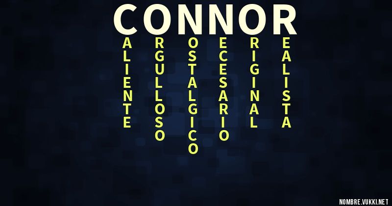 Acróstico connor