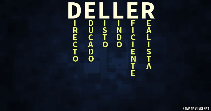 Acróstico deller