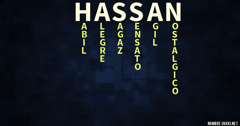 Acróstico hassan