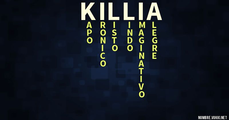 Acróstico killia