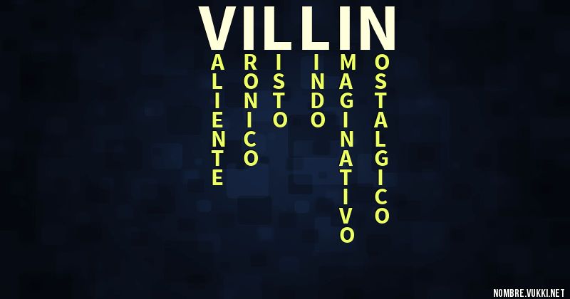 Acróstico villin