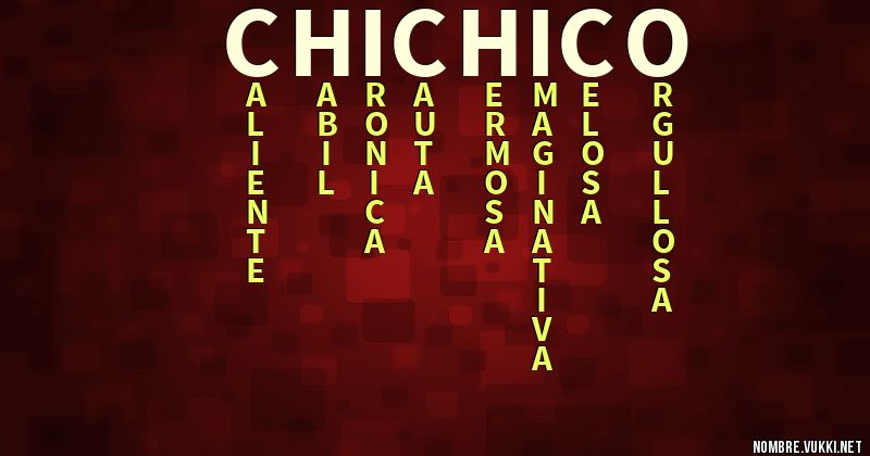 Acróstico chichico