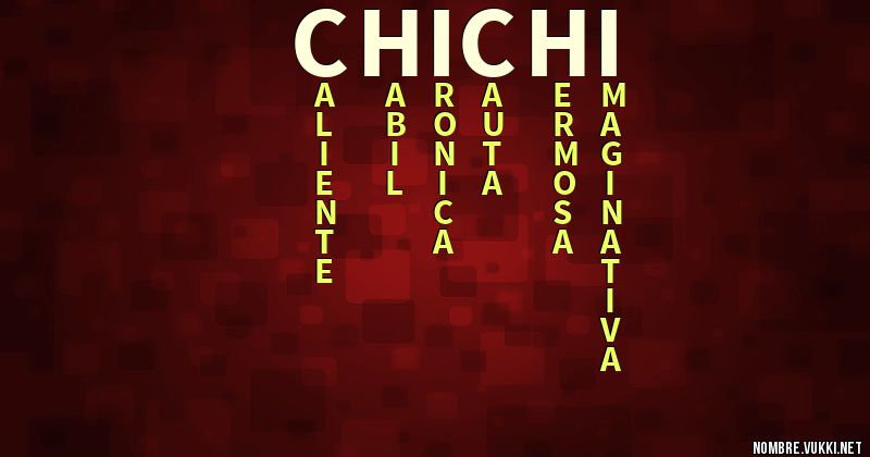 Acróstico chichi