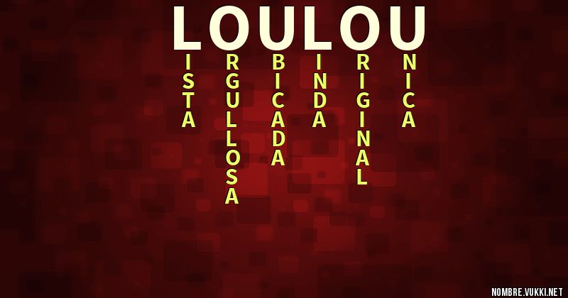 Acróstico loulou