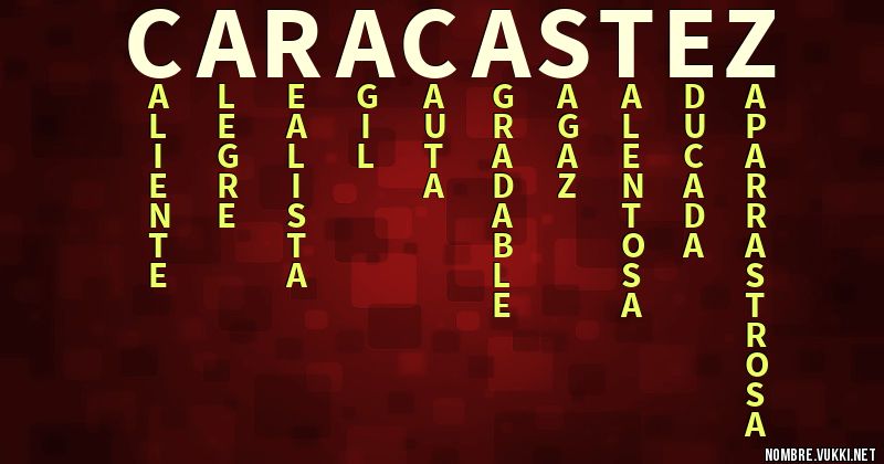 Acróstico caracas tez