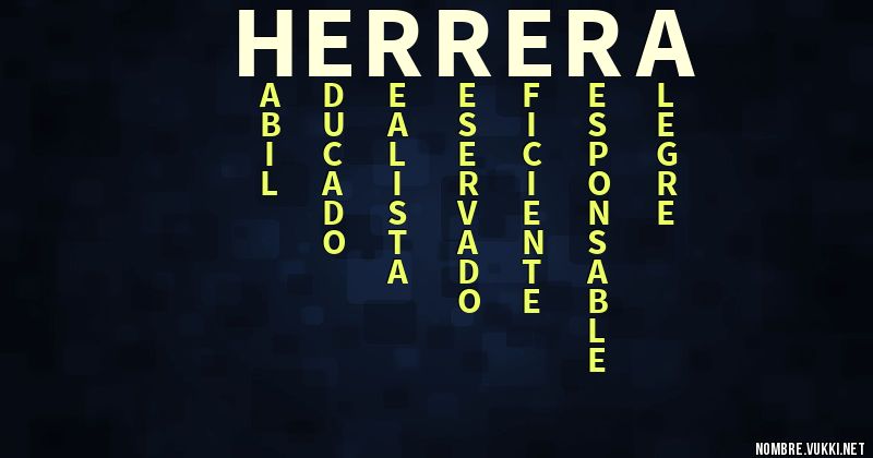 Acróstico herrera