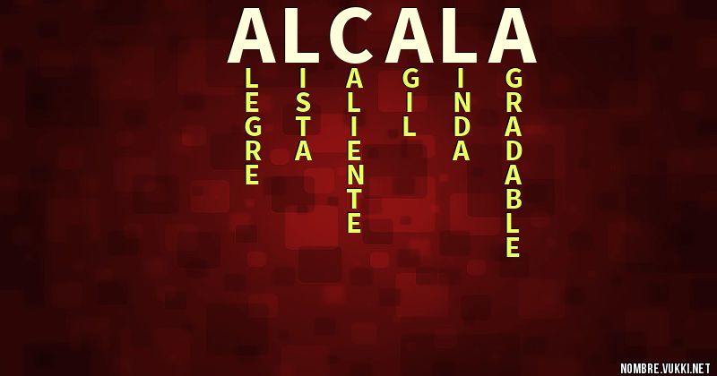 Acróstico alcalá